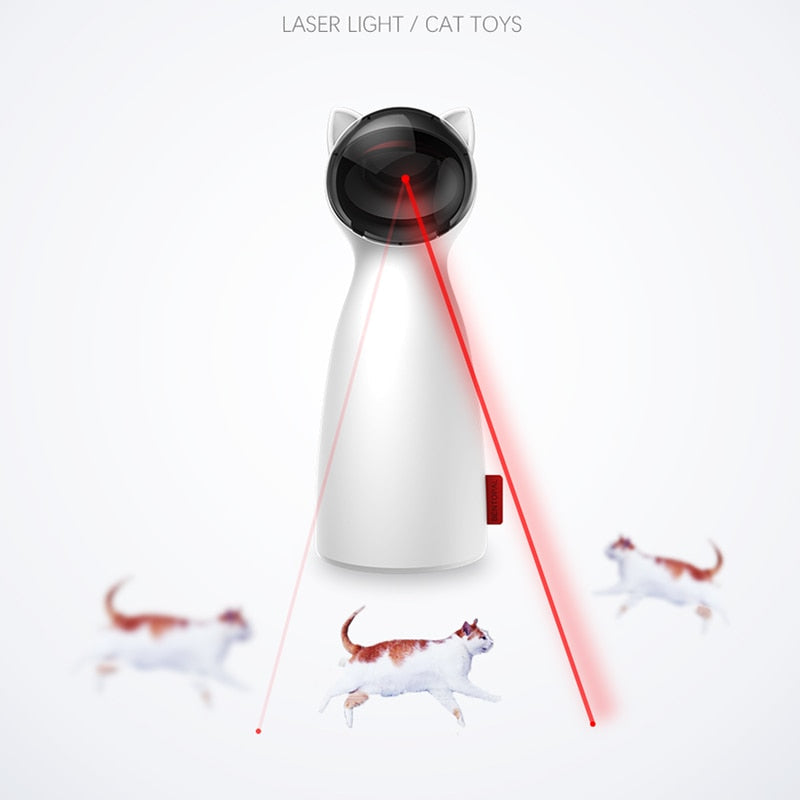 Kreativ LED-laserleksak för katt